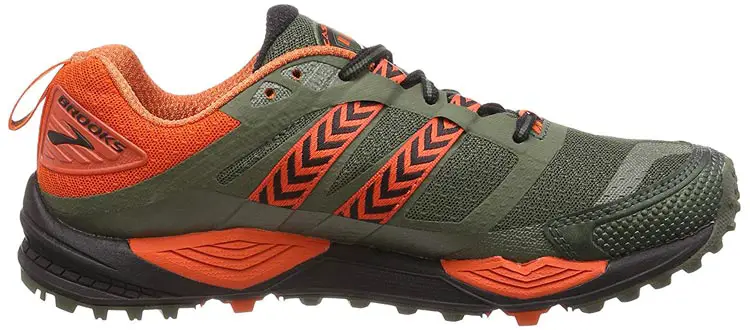 brooks cascadia orange